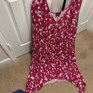 Sleeveless casual dress